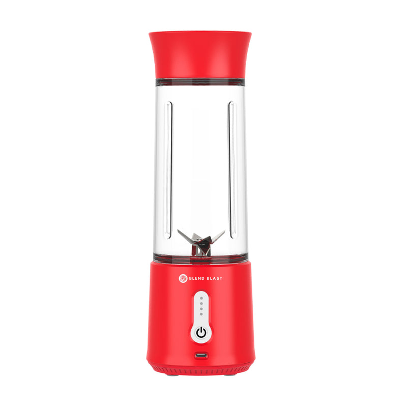Blend Blast Red Portable Blender - 500 ml